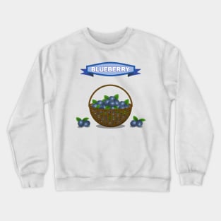 Blueberry Basket Crewneck Sweatshirt